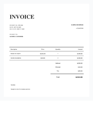 Finance Pro template